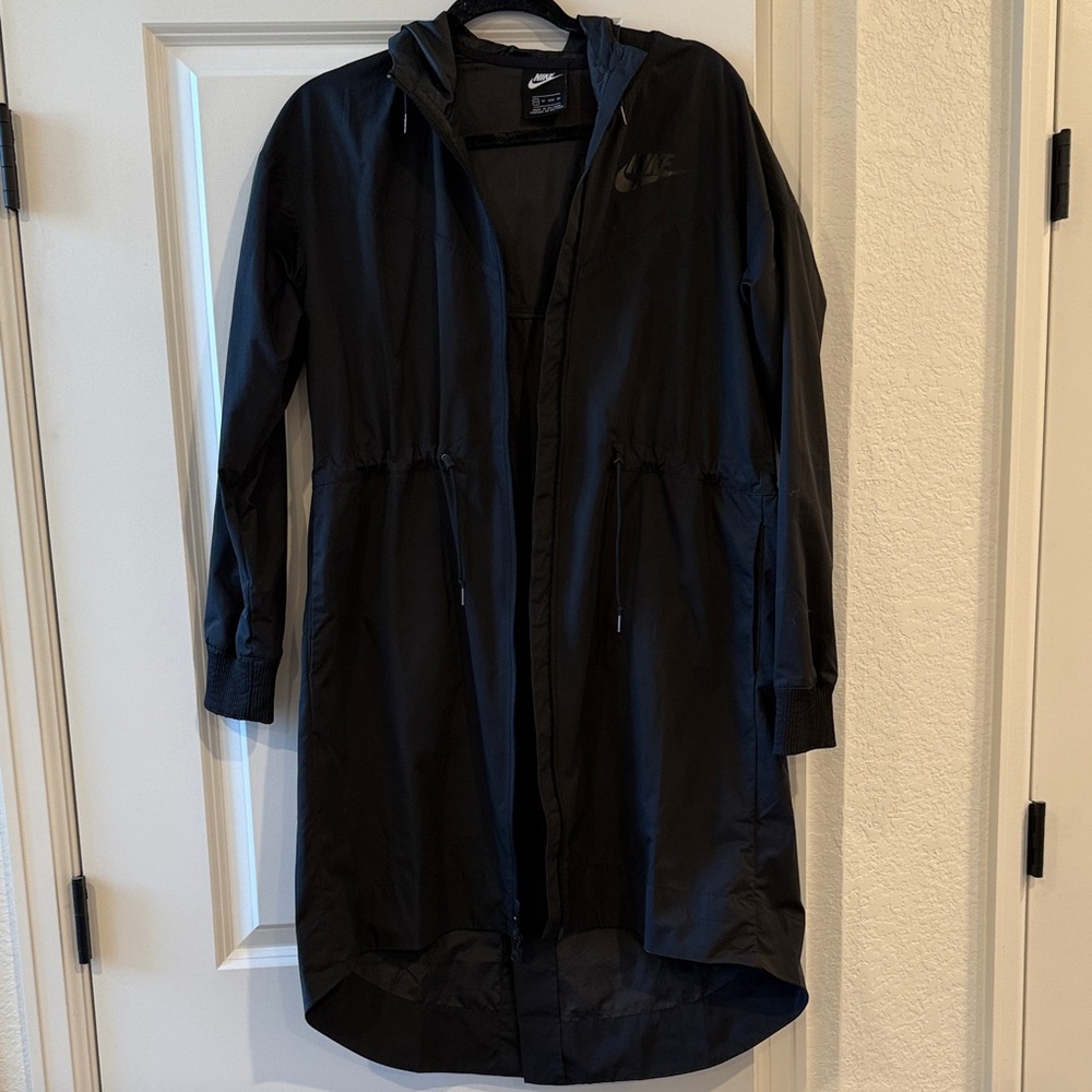 Nike Women's Black Trench Coat